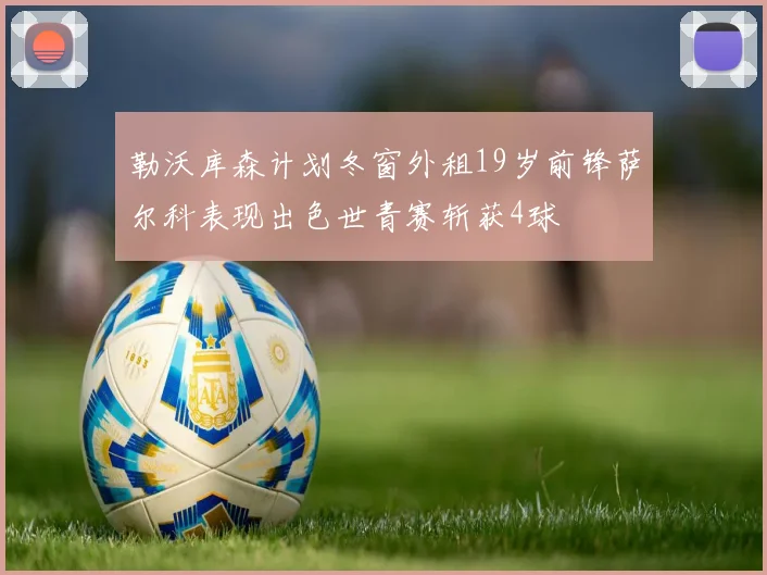 勒沃库森计划冬窗外租19岁前锋萨尔科表现出色世青赛斩获4球